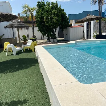 Casa Con Piscina En Sanlucar De Barrameda Villa Exterior photo